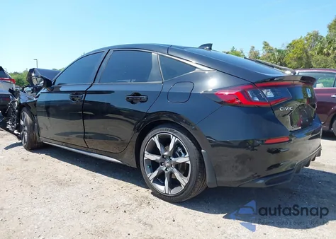 2025 Honda Civic Hybrid Sport Touring из США, поврежденный, VIN 19XFL4H93SE006784